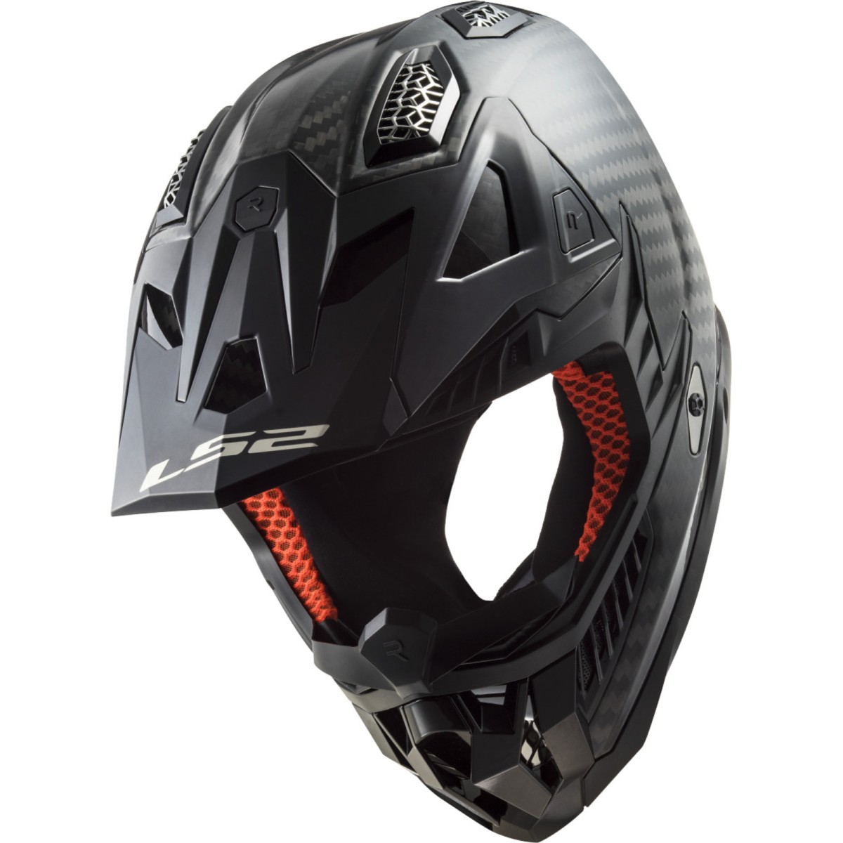 LS2 FMX708C XForce Motocross Carbon Fibre Crash Helmet Available from