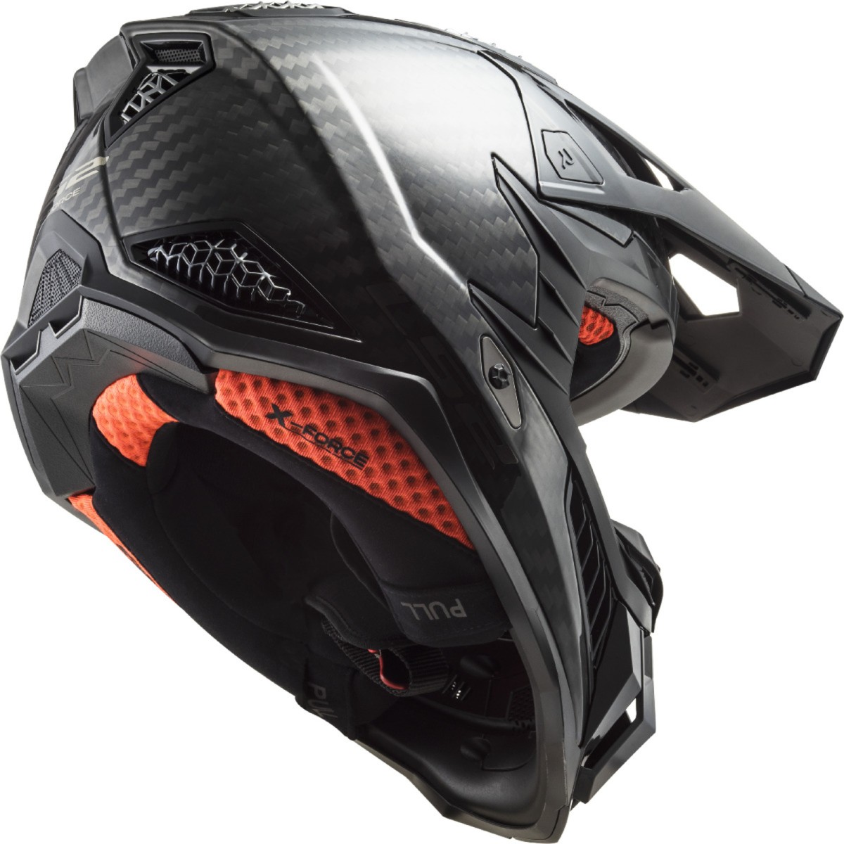 LS2 FMX708C XForce Motocross Carbon Fibre Crash Helmet Available from