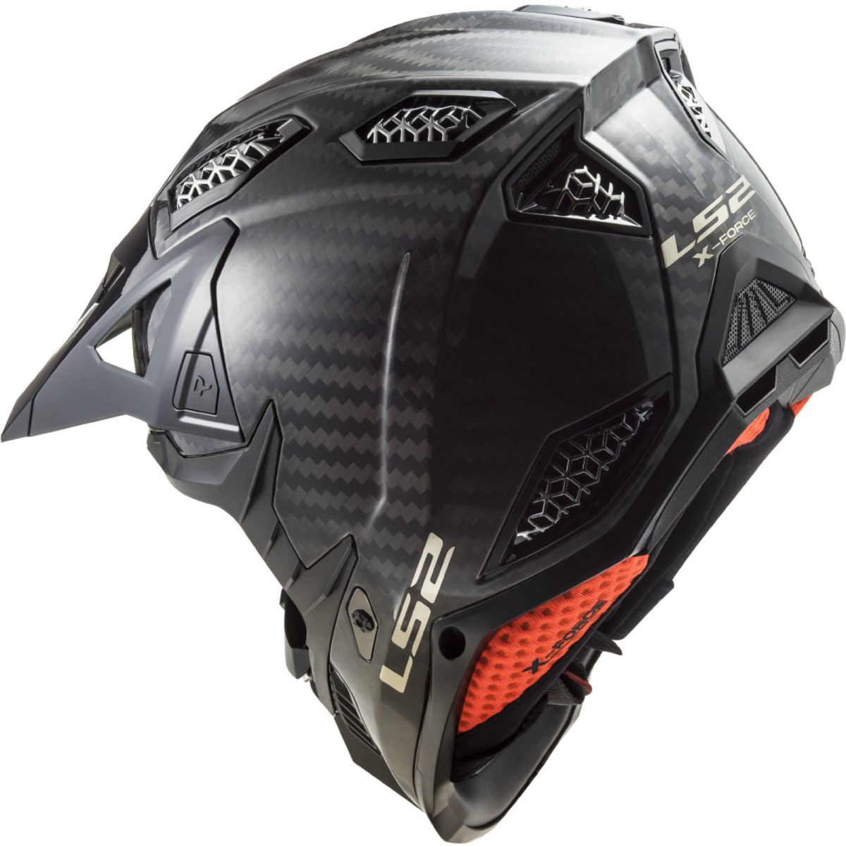 LS2 FMX708C XForce Motocross Carbon Fibre Crash Helmet Available from