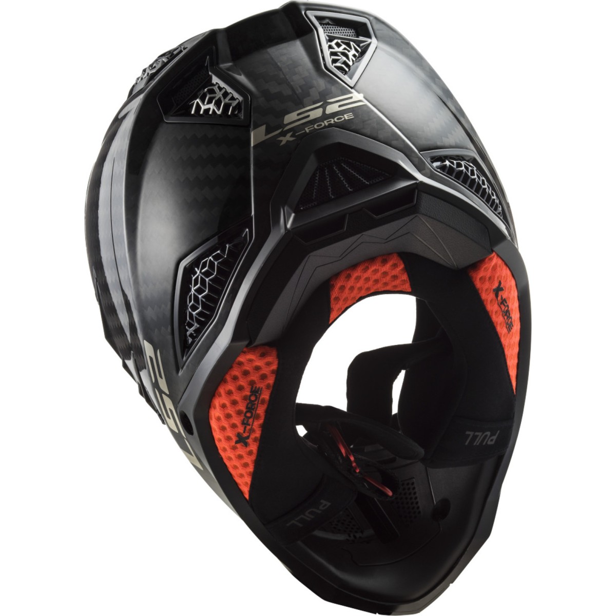 LS2 FMX708C XForce Motocross Carbon Fibre Crash Helmet Available from