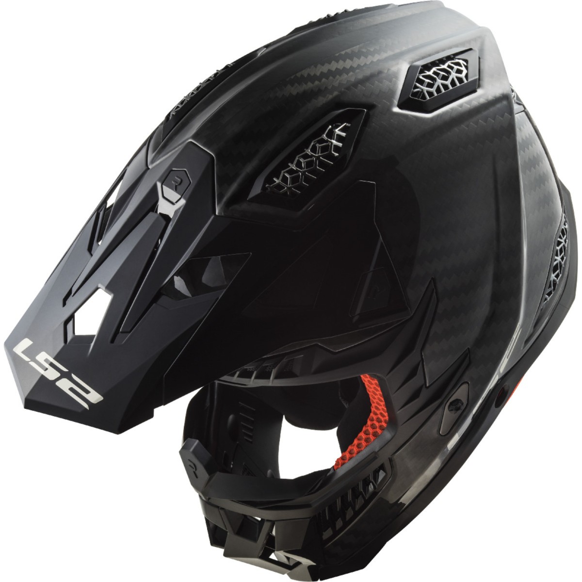 LS2 FMX708C XForce Motocross Carbon Fibre Crash Helmet Available from