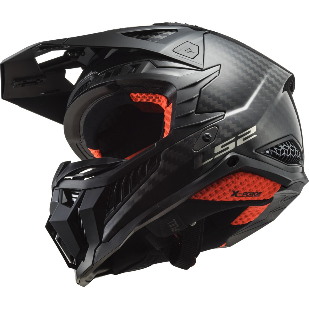 LS2 FMX708C XForce Motocross Carbon Fibre Crash Helmet Available from