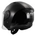 LS2 OF616 Airflow-II Open Face Helmet Gloss Black