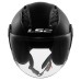 LS2 OF616 Airflow-II Open Face Helmet Gloss Black