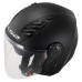 LS2 OF616 Airflow-II Open Face Helmet, Matt Black