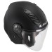 LS2 OF616 Airflow-II Open Face Helmet, Matt Black