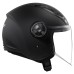 LS2 OF616 Airflow-II Open Face Helmet, Matt Black