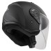 LS2 OF616 Airflow-II Open Face Helmet, Matt Black