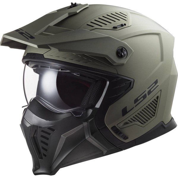 LS2 OF606 Drifter Open Face Helmet, Matt Sand