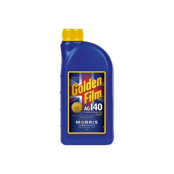 Morris Lubricants Golden Film AG140 Gear Oil, 1 Litre Bottle