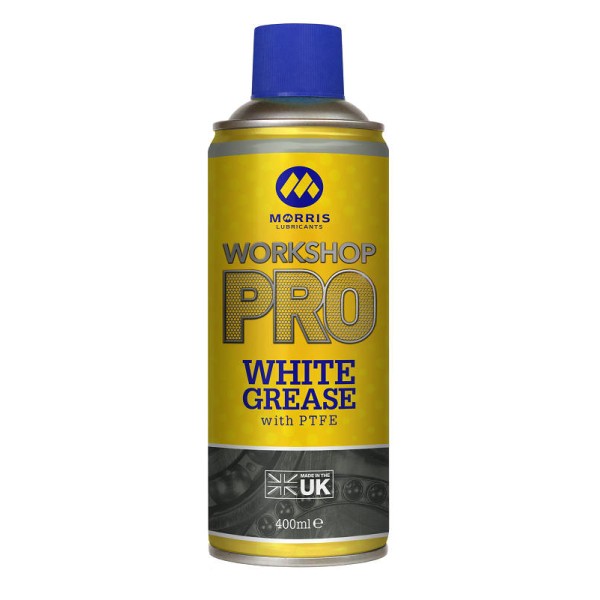 Morris White Grease with PTFE Aerosol, 400ml