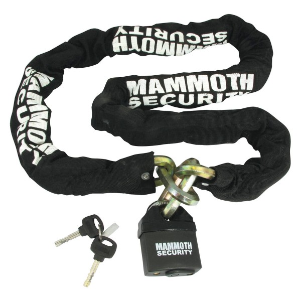 Mammoth Security 12mm Motorcycle Chain & Shackle lock