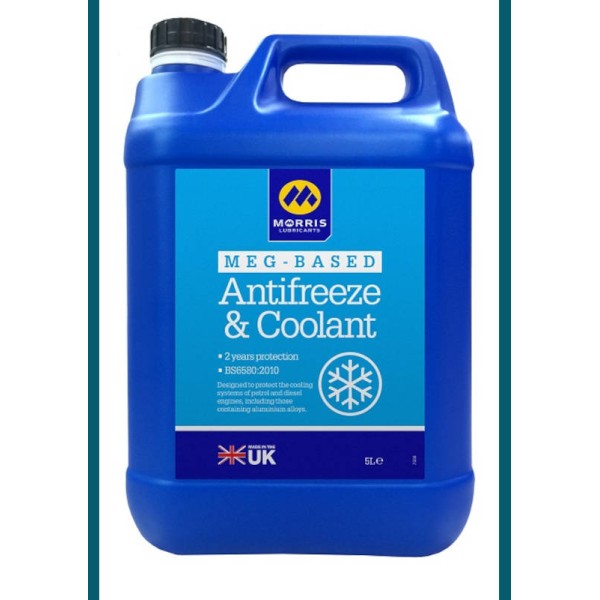 Morris MEG Antifreeze & Coolant, 5 Litre