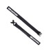 Oxford Products Self-tensioning Luggage Straps B-Clip Fastener, Black