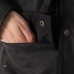 Oxford Products Sterling Dry2Dry Black Wax Cotton Jacket for Men Oxford Products Sterling Dry2Dry Black Wax Cotton Jacket for Men