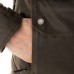 Oxford Products Sterling Dry2Dry Khaki Wax Cotton Jacket for Men Oxford Products Sterling Dry2Dry Khaki Wax Cotton Jacket for Men