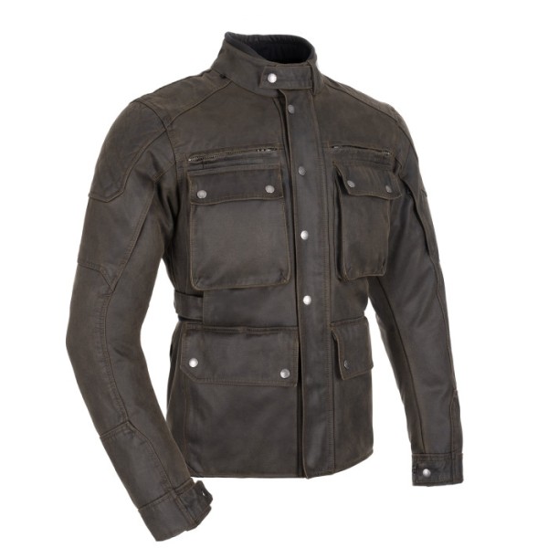 Oxford Products Sterling Dry2Dry Khaki Wax Cotton Jacket for Men Oxford Products Sterling Dry2Dry Khaki Wax Cotton Jacket for Men