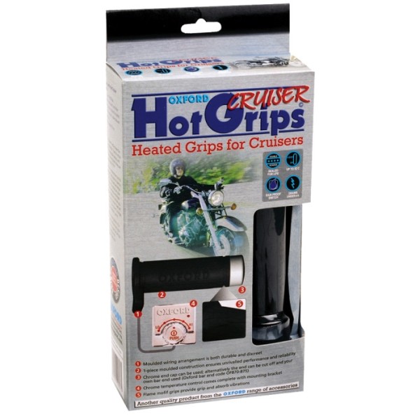 Oxford Products Hotgrips Essential Cruiser Heated Grips Oxford Products Hotgrips Essential Cruiser Heated Grips