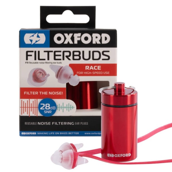Oxford Products FilterBuds Race 28dB SNR Oxford Products FilterBuds Race 28dB SNR