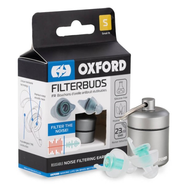 Oxford Products FilterBuds Smaller Fitting 23dB SNR Oxford Products FilterBuds Smaller Fitting 23dB SNR