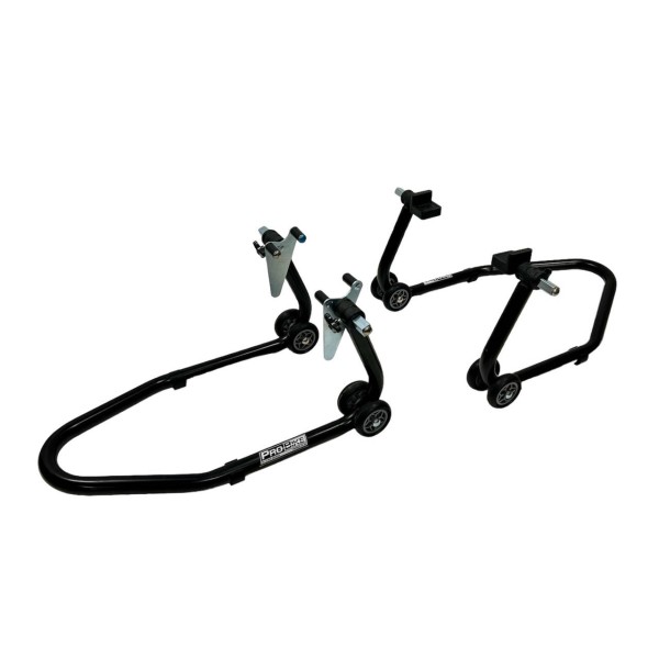 Universal Motorcycle Heavy Duty Professional Quality Paddock Stands, Pair, Front and Rear