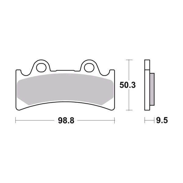 Brembo 07YA32SA Brake Pads