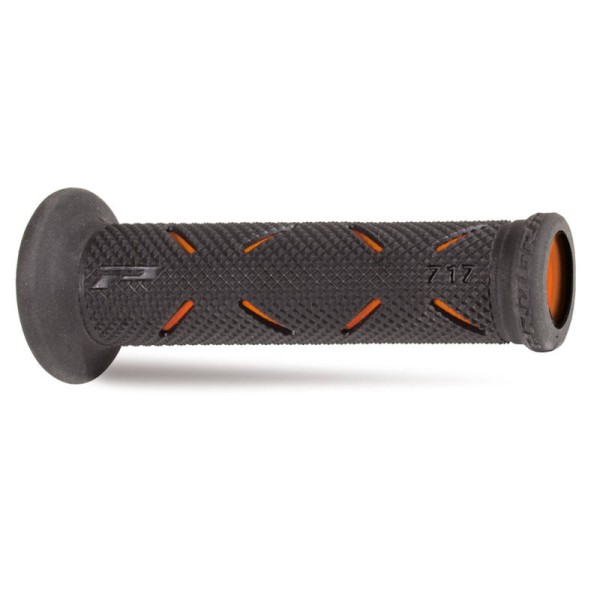 Pro Grip 717 Two Color Dual Density Grips Grip - Green/Black Motorcycle 340004