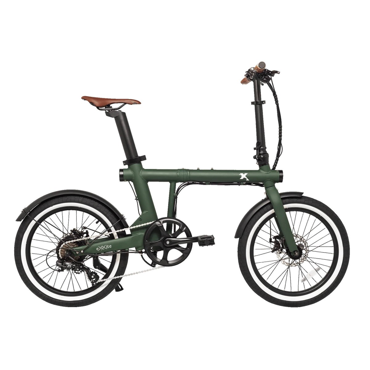 Rayvolt Exxite XS Super Compact Folding Electric Bicycle Available From Farkham Hall Stores in Chepstow