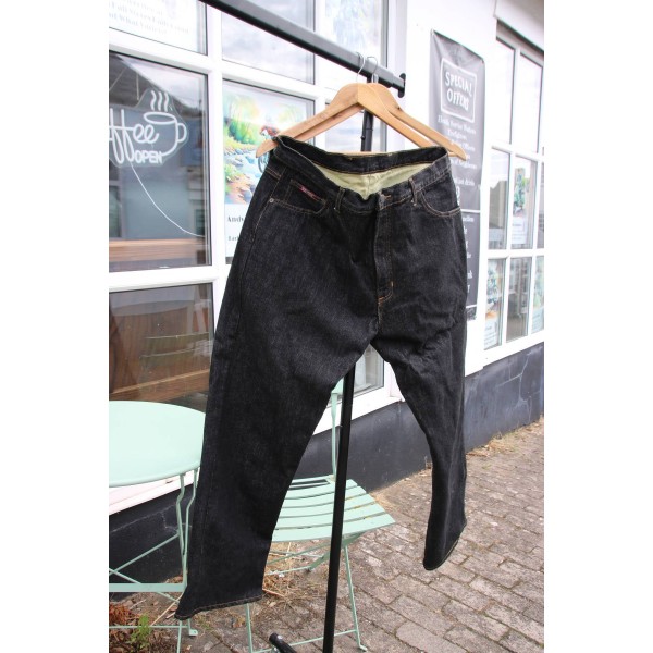 Air Ambulance Donation Hood Denim Motorcycle Jeans Size 38 UK