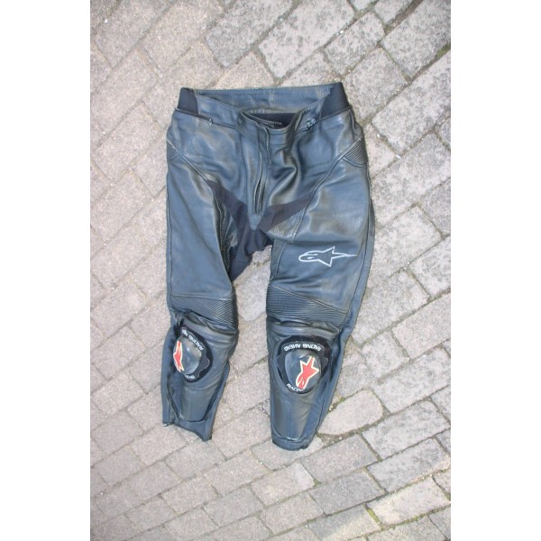 Air Ambulance Donation Alpinestars Leather Motorcycle Pants Size 40