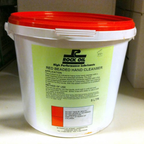 Rock Oil Polygel Beaded Hand Cleanser 5 Litre Drum