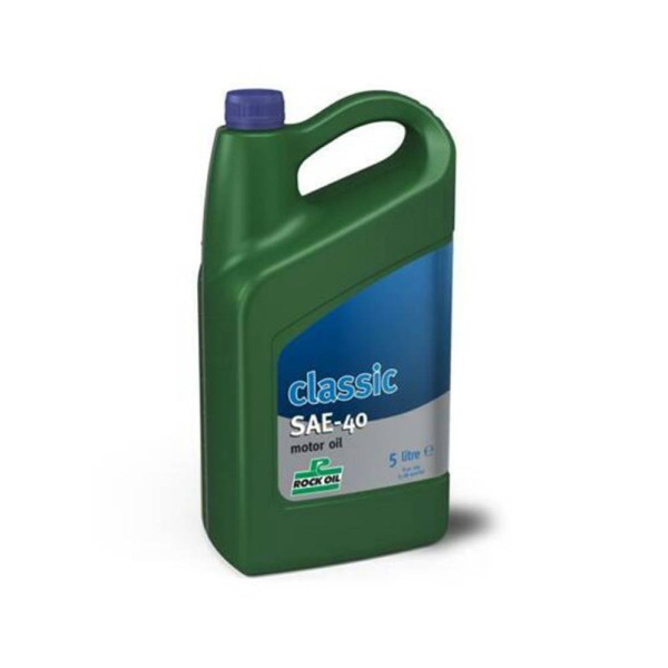 Rock Oil Classic 40 5 Litre Monograde Oil