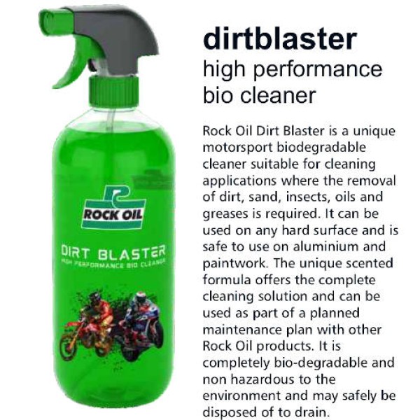 Rock Oil Dirtblaster 5 Litre + Spray Bottle