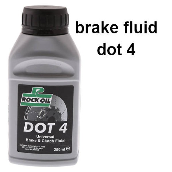 Rock Oil Dot 4 Brake Fluid 250ml