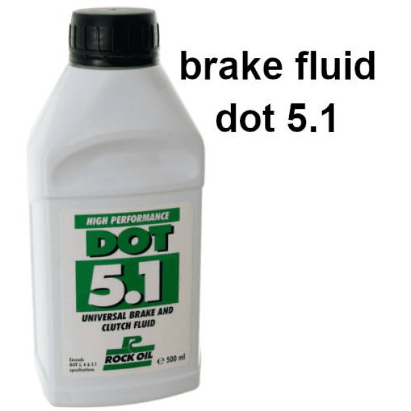 Rock Oil Dot 5.1 Brake Fluid 500ml