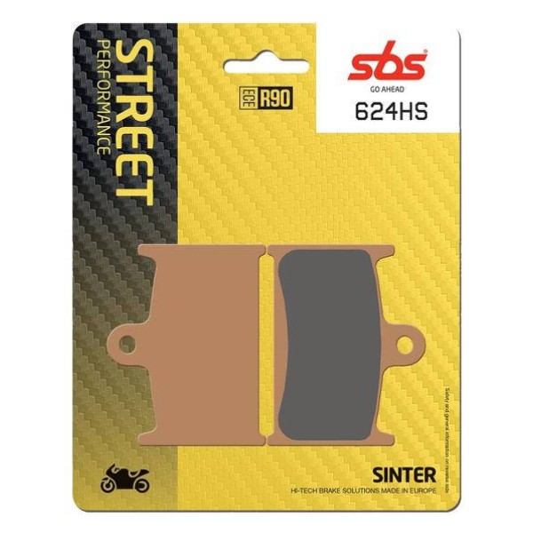 SBS Brake Pad 624HS Front Sintered Brake Pads
