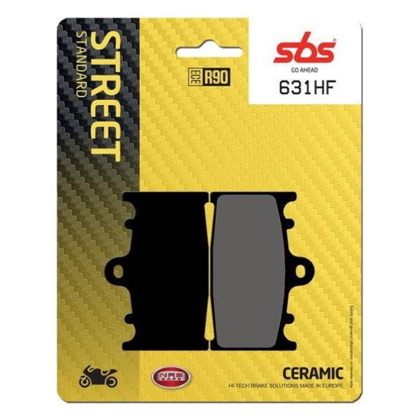 SBS Brake Pad 631HF Rear Fitment