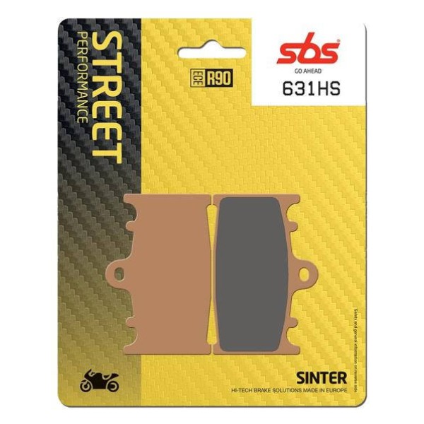 SBS Brake Pad 631HS Front Sintered Brake Pads