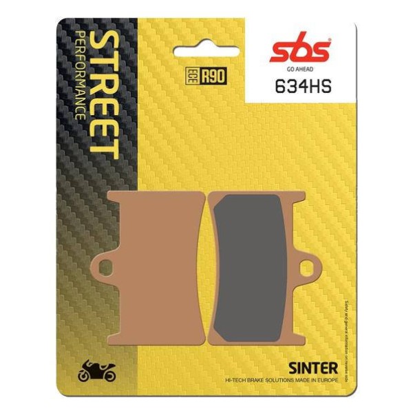 SBS Brake Pad 634HS Front Sintered Brake Pads