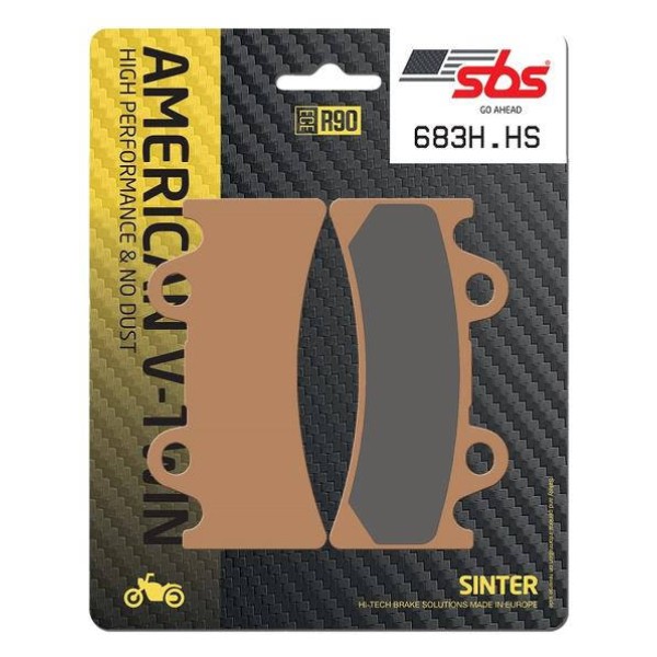 SBS Brake Pad 683H.HF Rear Fitment