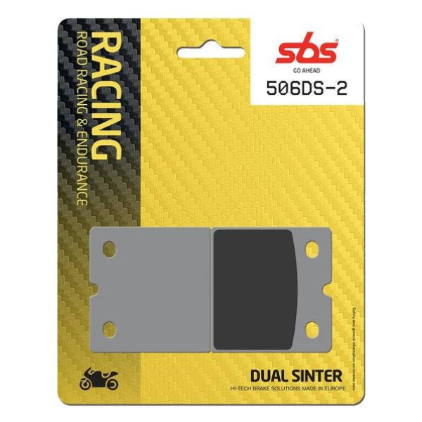 SBS Brake Pads  506DS-2 Dual Sintered