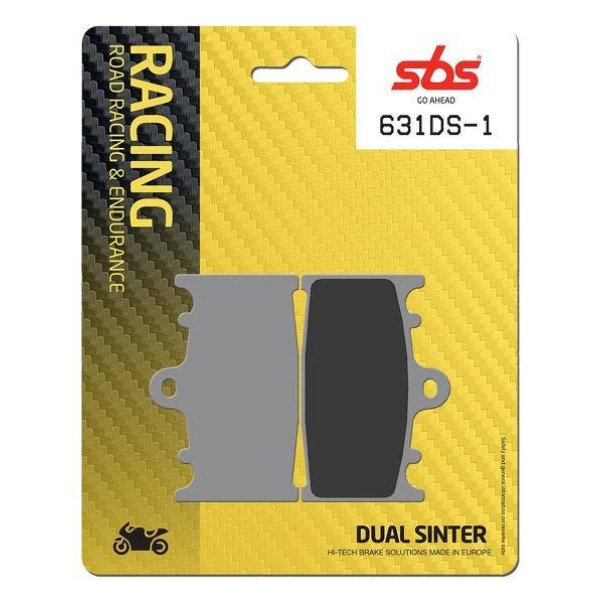 SBS Brake Pads  631DS-1 Dual Sintered