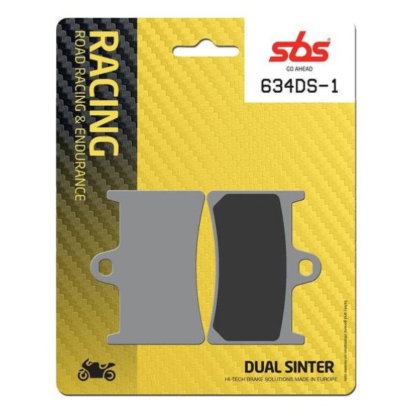 SBS Brake Pads  634DS-1 Dual Sintered