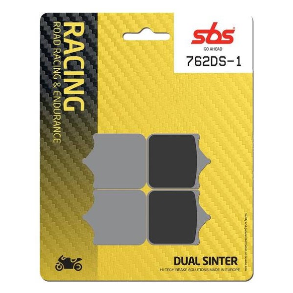 SBS Brake Pads  762DS-1 Dual Sintered