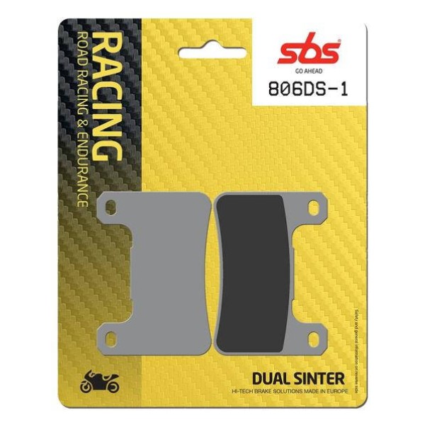 SBS Brake Pads  806DS-1 Dual Sintered