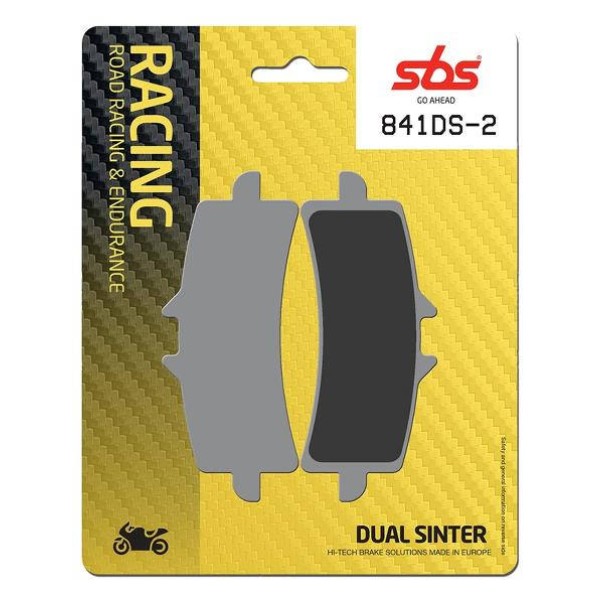 SBS Brake Pads  841DS-2 Dual Sintered