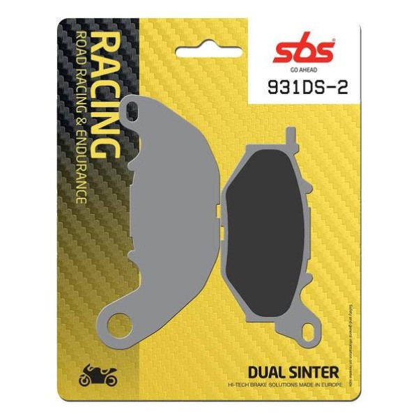 SBS Brake Pads  931DS-2 Dual Sintered