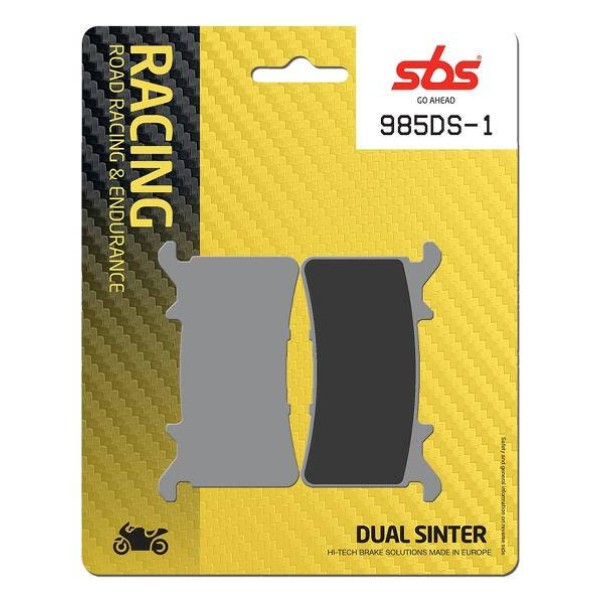 SBS Brake Pads  985DS-1 Dual Sintered