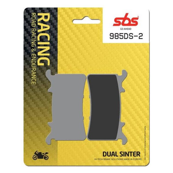 SBS Brake Pads  985DS-2 Dual Sintered