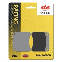 SBS Front Brake Pads, Carbon Race Compound 523DCC for AP Racing &  Girling, Lockheed Caliper